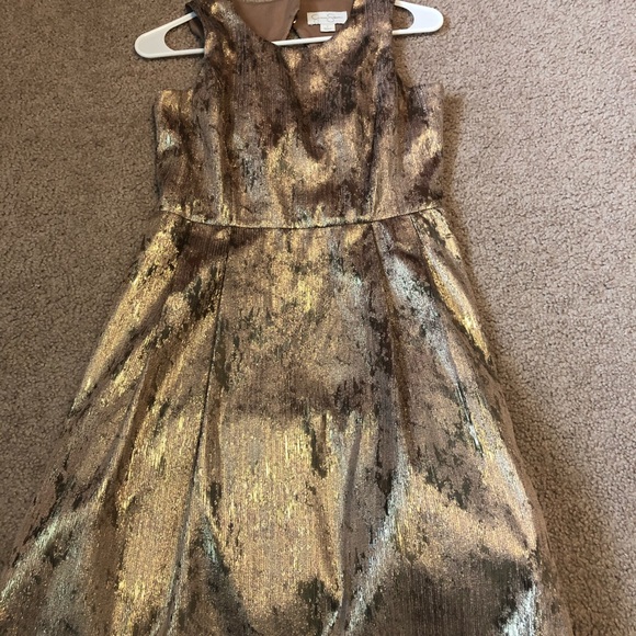 Jessica Simpson Gold Party Dress - Picture 4 of 9